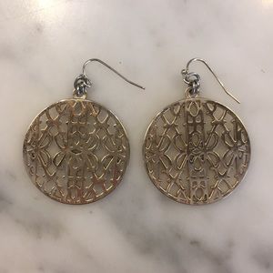 Vera Bradley gold earrings